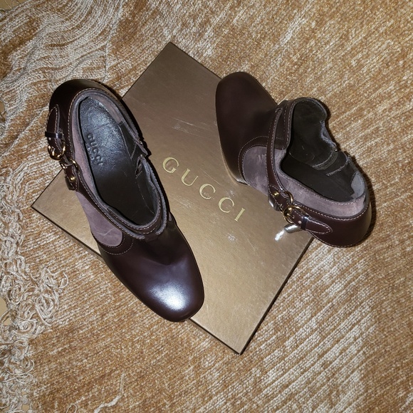 Gucci Brown Booties - Picture 3 of 6